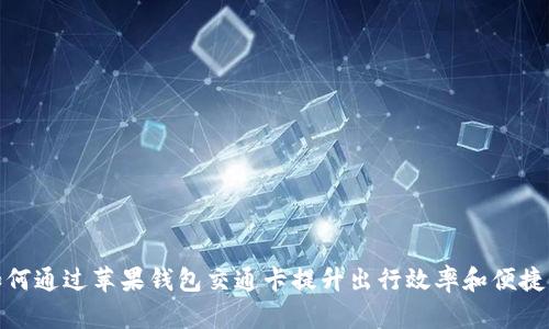 如何通过苹果钱包交通卡提升出行效率和便捷性